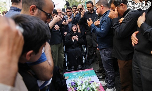تشییع پیکر شهید محمد عزیزی پس از 37 سال