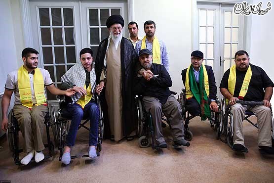 دیدار جانبازان حزبالله لبنان با رهبر انقلاب + عکس دیدار جانبازان حزبالله لبنان با رهبر انقلاب + عکس