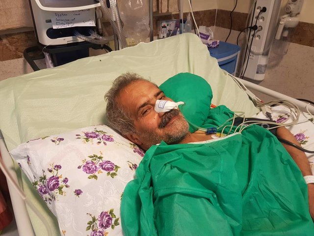 یکی از مدافعان خرمشهر در بیمارستان بستری شد یکی از مدافعان خرمشهر در بیمارستان بستری شد