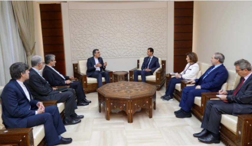 دیدار معاون ظریف با بشار اسد و ولید المعلم در دمشق دیدار معاون ظریف با بشار اسد و ولید المعلم در دمشق