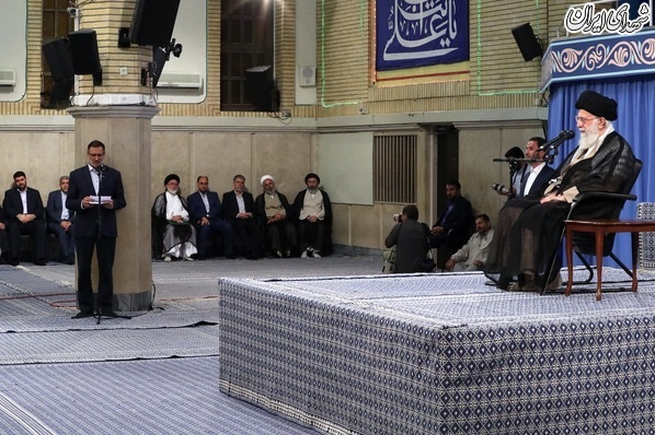 دیدار دست اندرکاران و کارگزاران حج با رهبر انقلاب دیدار دست اندرکاران و کارگزاران حج با رهبر انقلاب