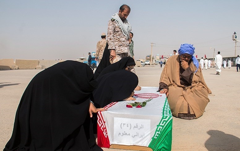 ورود پیکر ۷۵ شهید دفاع مقدس از مرز شلمچه ورود پیکر ۷۵ شهید دفاع مقدس از مرز شلمچه