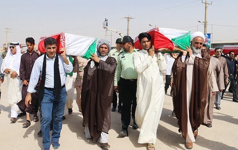 ورود پیکر ۷۵ شهید دفاع مقدس از مرز شلمچه ورود پیکر ۷۵ شهید دفاع مقدس از مرز شلمچه
