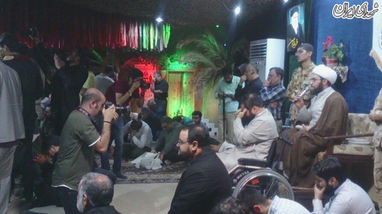 وداع با پیکر مطهر سردار شهید دایی‌پور در معراج شهدا