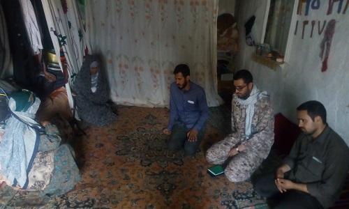 دانشجویان اسفراینی برای مادر شهید خانه ساختند دانشجویان اسفراینی برای مادر شهید خانه ساختند