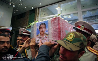 تشییع پیکر مرزبان شهید محمدحسین فنایی + عکس تشییع پیکر مرزبان شهید محمدحسین فنایی + عکس