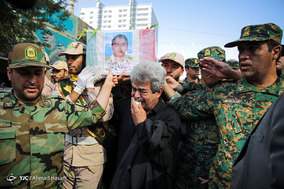 تشییع پیکر مرزبان شهید محمدحسین فنایی + عکس تشییع پیکر مرزبان شهید محمدحسین فنایی + عکس