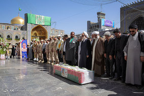 تشییع پیکر مرزبان شهید محمدحسین فنایی + عکس تشییع پیکر مرزبان شهید محمدحسین فنایی + عکس