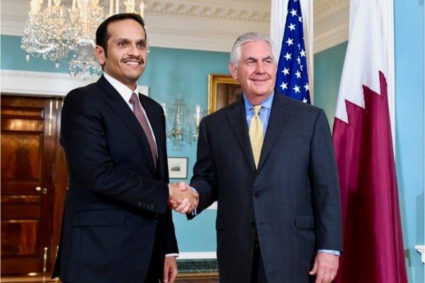 پمپئو: بحران قطر باید حل شود تا ایران از آن نفع نبرد