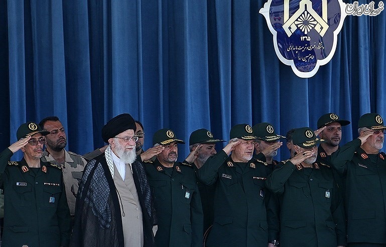 مراسم دانش‌آموختگی دانشجویان دانشگاه امام حسین(ع)