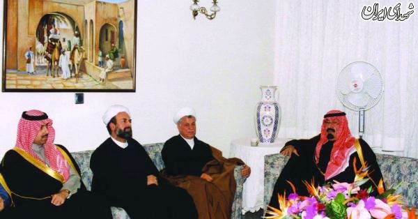 پادشاه عربستان در منزل مرحوم هاشمی + عکس پادشاه عربستان در منزل مرحوم هاشمی + عکس