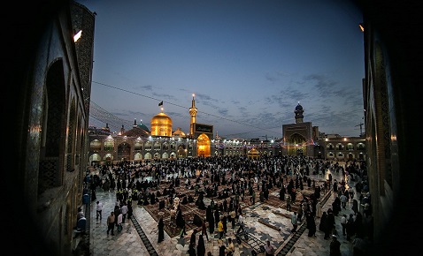 حرم رضوی در آستانه میلاد امام رضا(ع) حرم رضوی در آستانه میلاد امام رضا(ع)