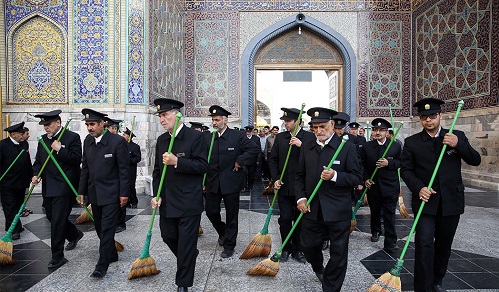 حرم رضوی در آستانه میلاد امام رضا(ع) حرم رضوی در آستانه میلاد امام رضا(ع)