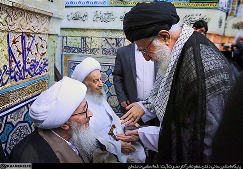روایتی از دیدار رهبر انقلاب با آیت الله وحید خراسانی روایتی از دیدار رهبر انقلاب با آیت الله وحید خراسانی