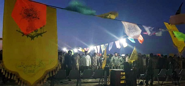 جشن میلاد امام رضا (ع) در مقر لشکر فاطمیون + عکس