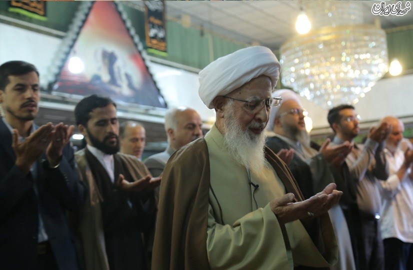 اقامه نماز عید سعید قربان به امامت آیت‌الله جوادی آملی