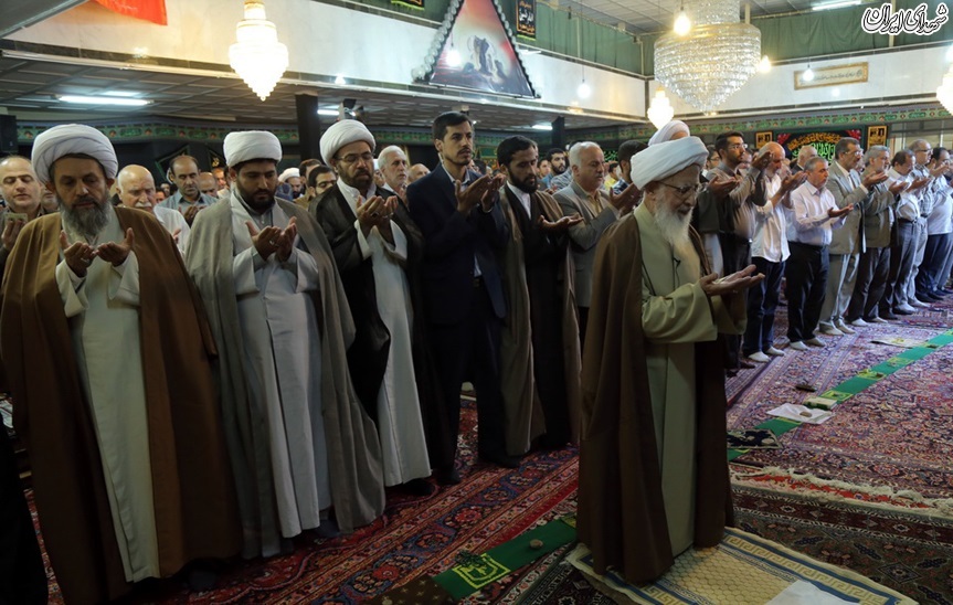 اقامه نماز عید سعید قربان به امامت آیت‌الله جوادی آملی