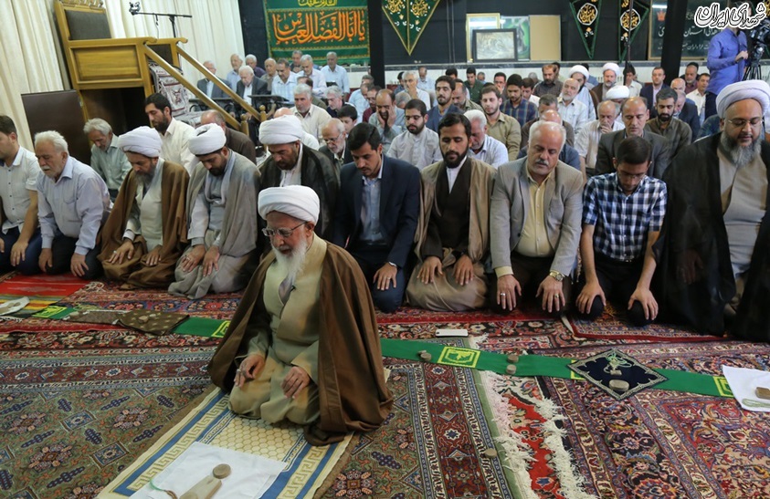 اقامه نماز عید سعید قربان به امامت آیت‌الله جوادی آملی