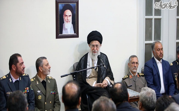 دیدار فرماندهان و مسئولان قرارگاه پدافند هوایی خاتم‌الانبیاء (ص) ارتش