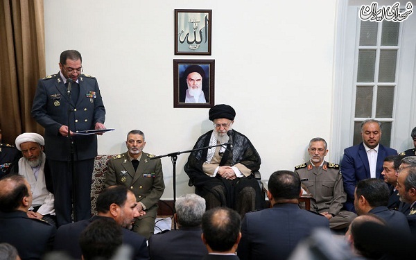 دیدار فرماندهان و مسئولان قرارگاه پدافند هوایی خاتم‌الانبیاء (ص) ارتش