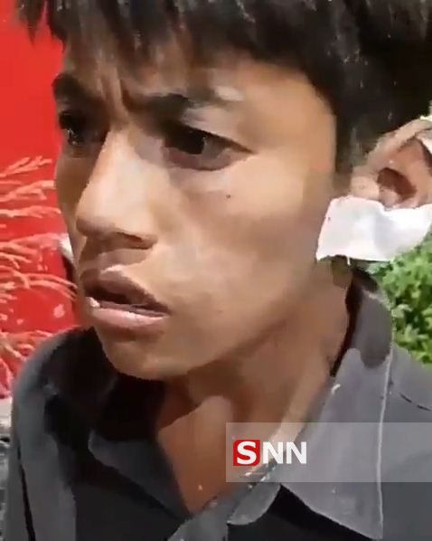 حمله ماموران شهرداری به یک کودک کار با تیغ! + عکس حمله ماموران شهرداری به یک کودک کار با تیغ! + عکس