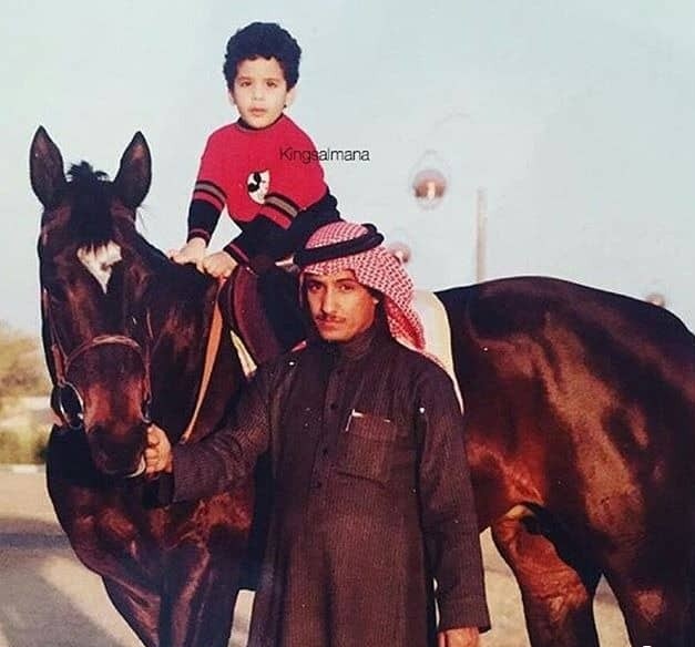 تصاویری از محمد بن سلمان در زمان کودکی + عکس