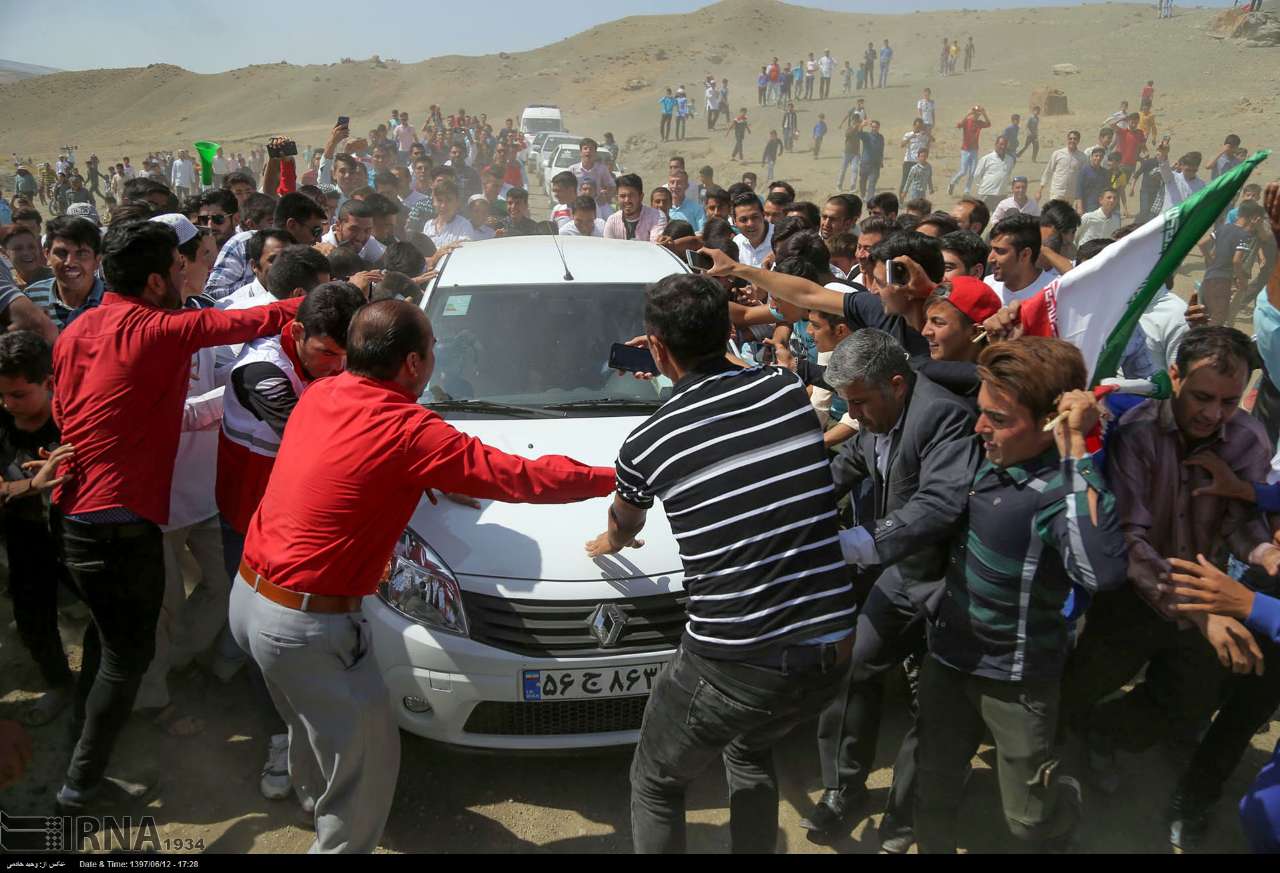 حضور سردار آزمون در شهرستان راز جرگلان + عکس