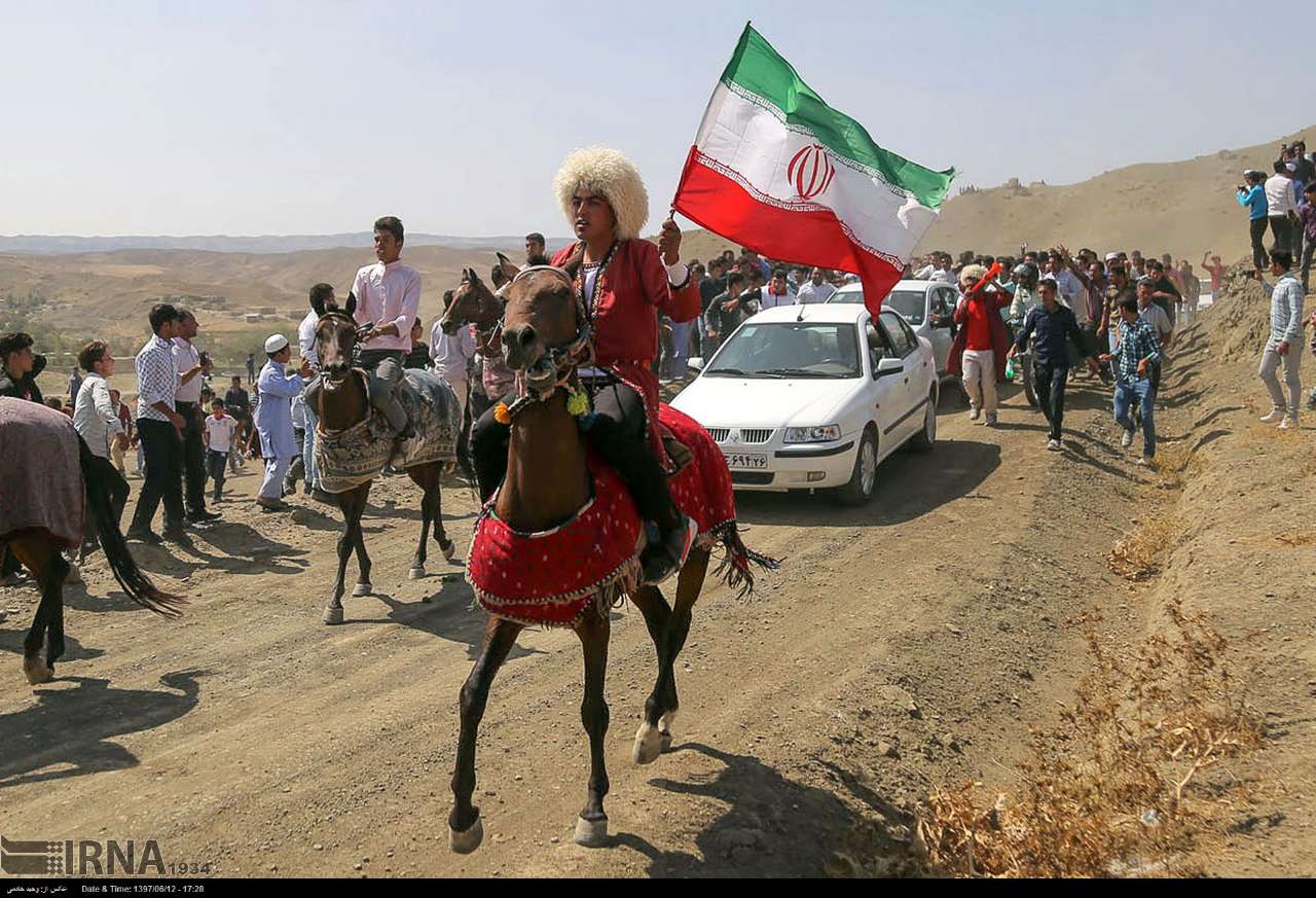 حضور سردار آزمون در شهرستان راز جرگلان + عکس