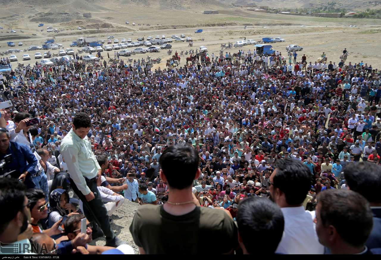 حضور سردار آزمون در شهرستان راز جرگلان + عکس