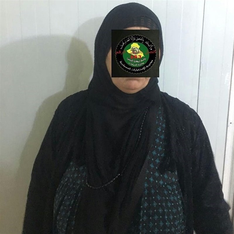 خطرناکترین زن داعشی در چنگ نیروهای عراقی + عکس خطرناکترین زن داعشی در چنگ نیروهای عراقی + عکس