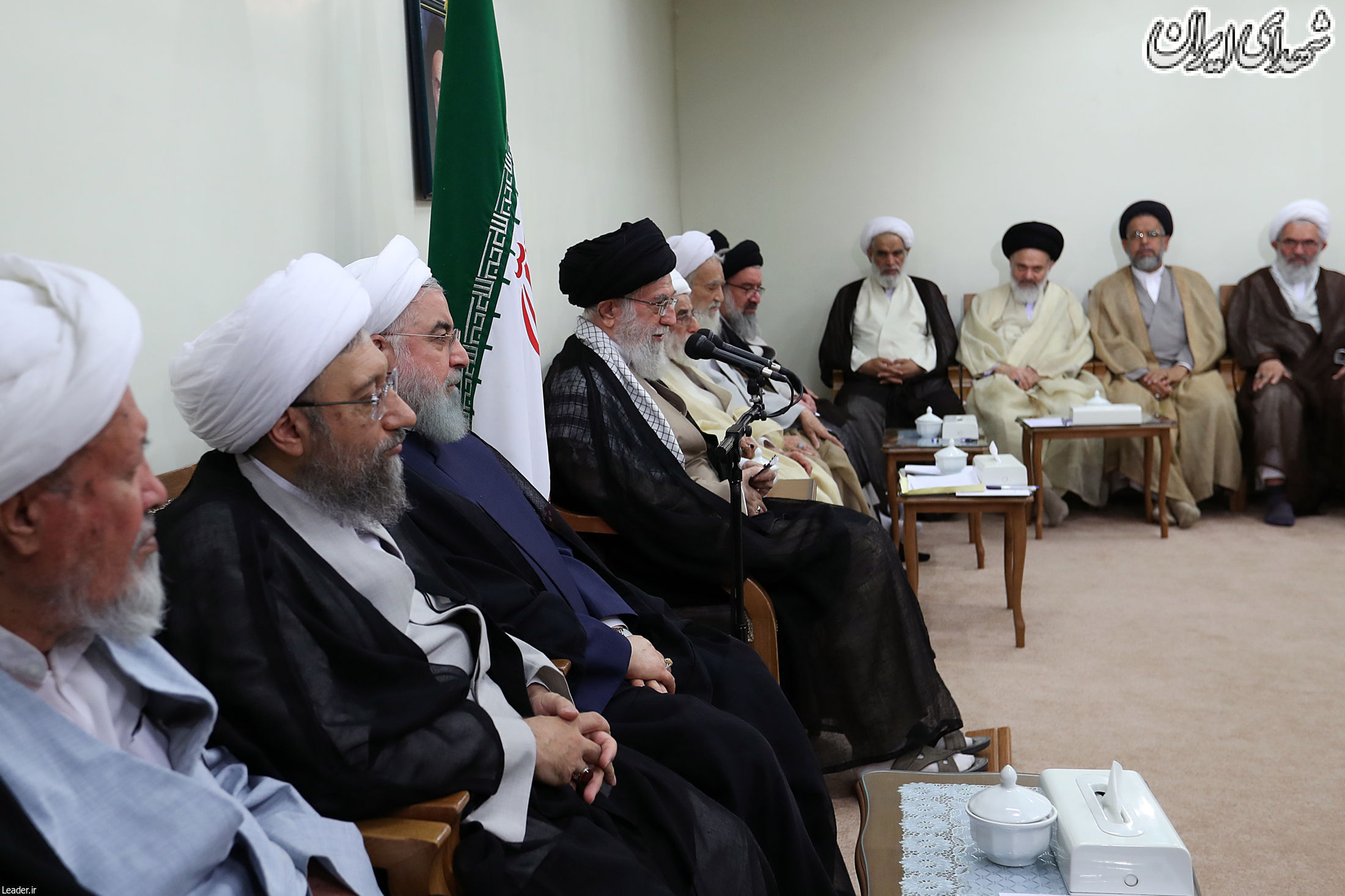 دیدار رئیس و اعضای مجلس خبرگان با رهبر انقلاب