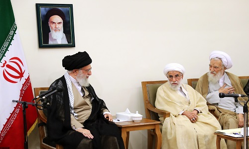 دیدار رئیس و اعضای مجلس خبرگان با رهبر انقلاب