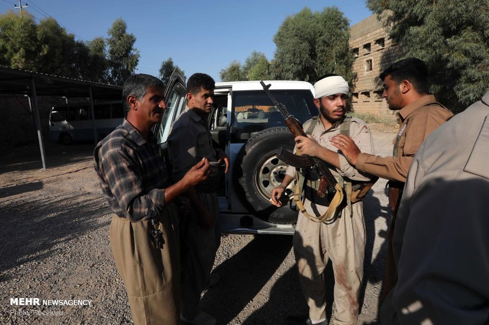 مقر گروهک تروریستی حزب دموکرات پس از انهدام مقر گروهک تروریستی حزب دموکرات پس از انهدام