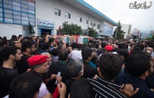 تشییع پیکر شهیدمدافعحرم سیدسجادخلیلی تشییع پیکر شهیدمدافعحرم سیدسجادخلیلی