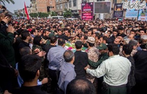 تشییع پیکر شهیدمدافعحرم سیدسجادخلیلی تشییع پیکر شهیدمدافعحرم سیدسجادخلیلی