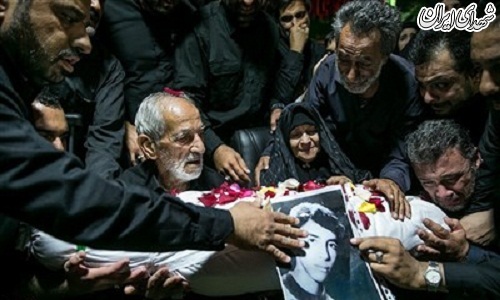وداع با پیکرمطهر شهید ابوالفضل کلهر وداع با پیکرمطهر شهید ابوالفضل کلهر