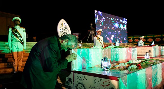 درد دل سرلشکر محمد علی جعفری با شهدا + عکس