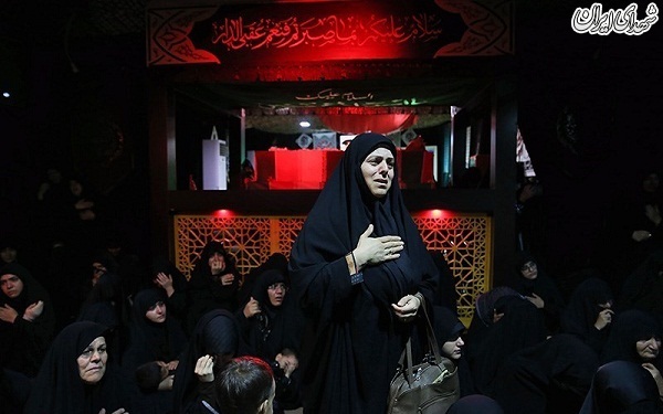 وداع با پیکر مطهر شهید مدافع حرم، علی اصغر الیاسی