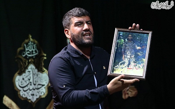 وداع با پیکر مطهر شهید مدافع حرم، علی اصغر الیاسی