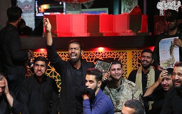 وداع با پیکر مطهر شهید مدافع حرم، علی اصغر الیاسی