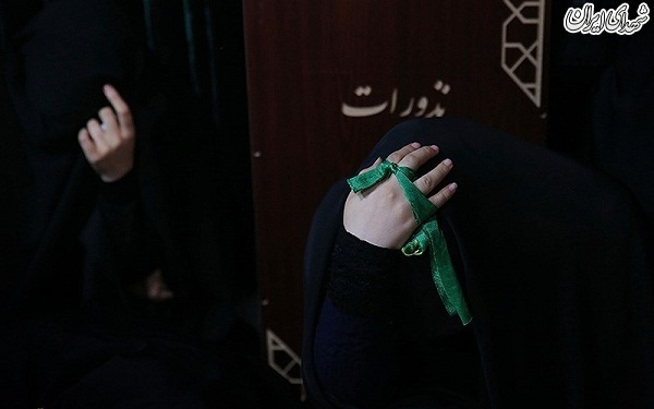 وداع با پیکر مطهر شهید مدافع حرم، علی اصغر الیاسی