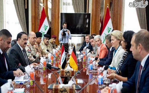 سفر وزیر دفاع آلمان به عراق