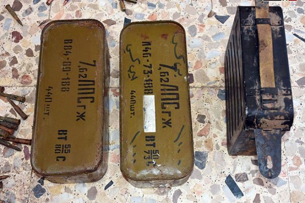 کشف تسلیحات اسرائیلی در پایگاههای سابق داعش کشف تسلیحات اسرائیلی در پایگاههای سابق داعش