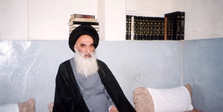 شرکت مقتدی صدر در عزاداری منزل آیت الله سیستانی شرکت مقتدی صدر در عزاداری منزل آیت الله سیستانی
