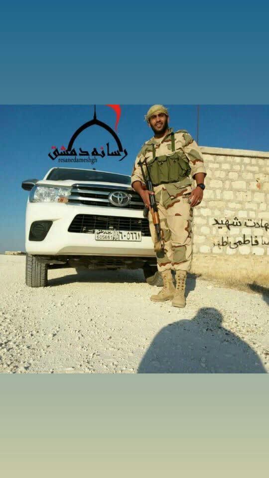 شهادت یک دهه هفتادی در حلب/ اصغر الیاسی روز اول محرم به اربابش پیوست شهادت یک دهه هفتادی در حلب/ اصغر الیاسی روز اول محرم به اربابش پیوست