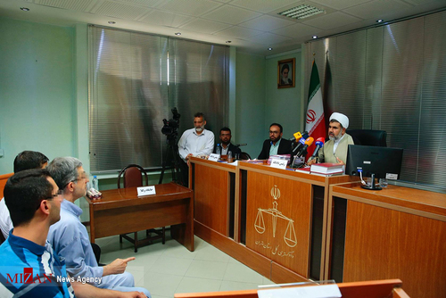 برگزاری اولین دادگاه اسفندیار رحیم مشایی + عکس