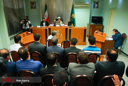برگزاری اولین دادگاه اسفندیار رحیم مشایی + عکس