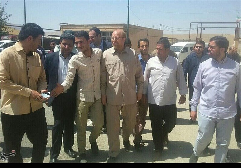 بازدید محمد باقر قالیباف از حاشیه شهر کرمانشاه + عکس