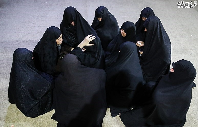 وداع با پیکر شهید مدافع حرم لشکر فاطمیون محمود حیدری
