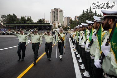 صبحگاه مشترک نیروی انتظامی